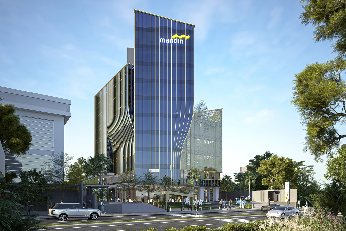 Mandiri Financial Center Palembang - website PT Arthareka (Konsultan QS)